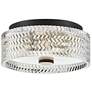 2_Hinkley Elle 12" Wide Black Drum Ceiling Light more views