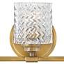 3_Hinkley Elle 24" Wide Heritage Brass 3-Light Bath Light more views