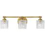 5_Hinkley Elle 24" Wide Heritage Brass 3-Light Bath Light more views