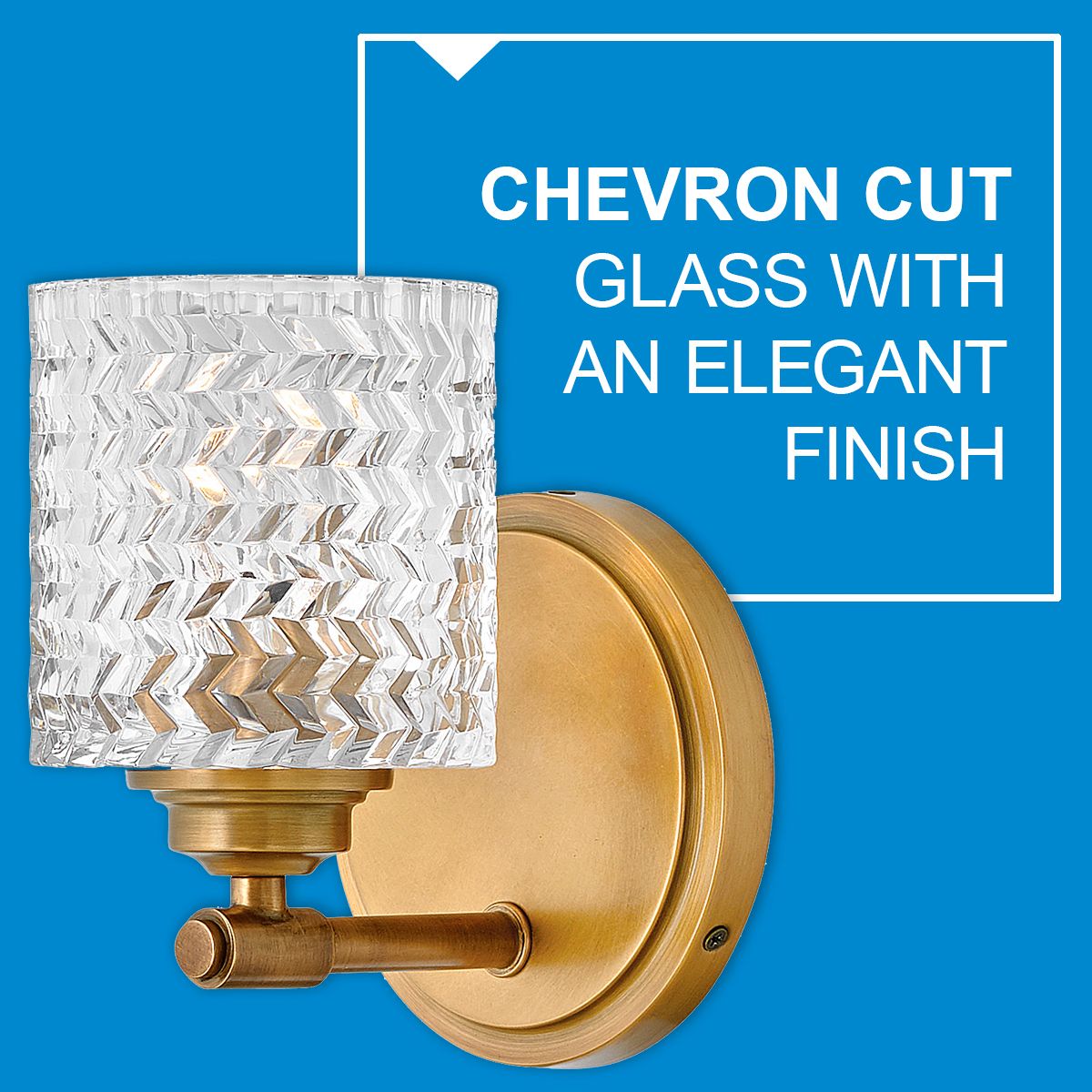 Hinkley Elle 24" Wide Heritage Brass 3-Light Bath Light