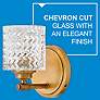 Hinkley Elle 24" Wide Heritage Brass 3-Light Bath Light