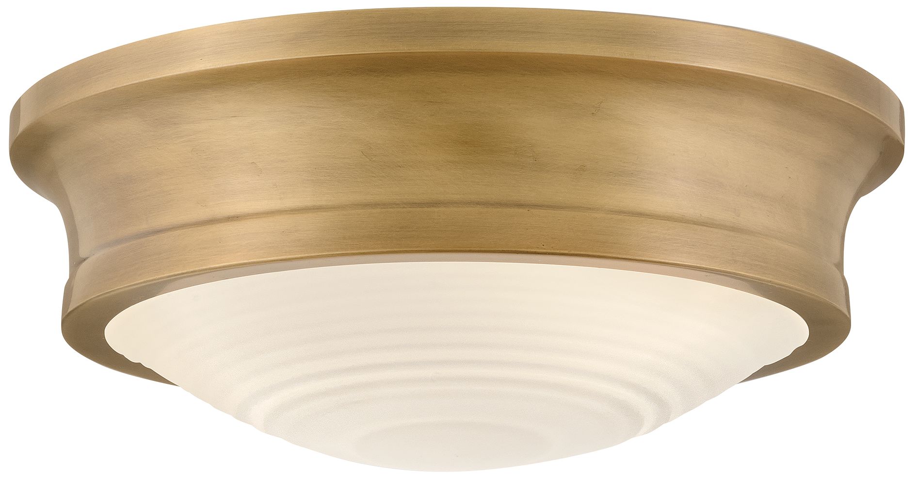 Hinkley Ellis Medium Flush Mount 14" Heritage Brass