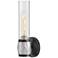 Hinkley Ellison 13 1/2"H Black w/ Brushed Nickel Wall Sconce