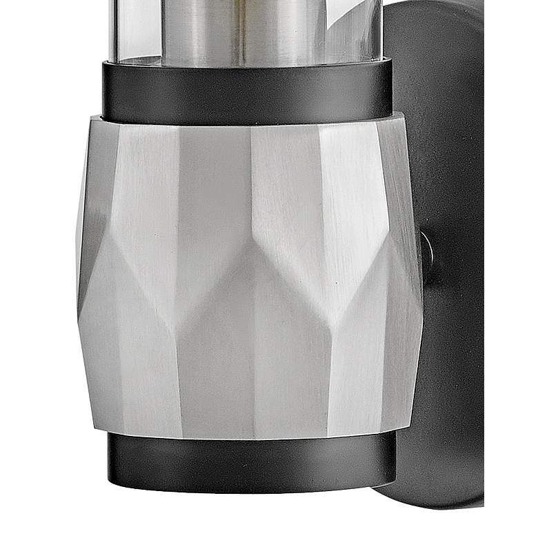 Image 3 Hinkley Ellison 13 1/2"H Black w/ Brushed Nickel Wall Sconce more views