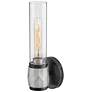 3_Hinkley Ellison 13 1/2"H Black w/ Brushed Nickel Wall Sconce more views
