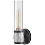 4_Hinkley Ellison 13 1/2"H Black w/ Brushed Nickel Wall Sconce more views