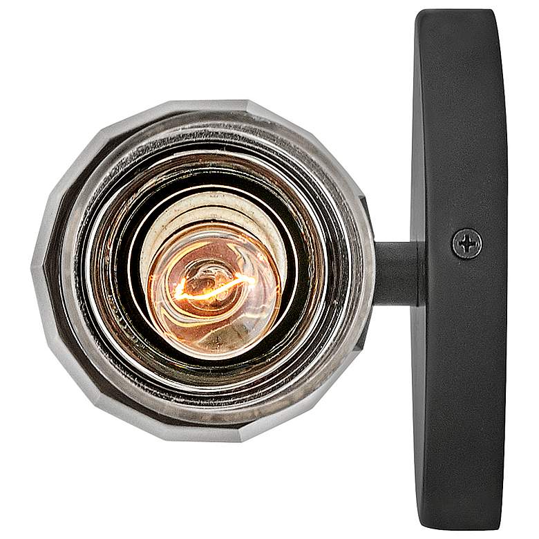 Image 5 Hinkley Ellison 13 1/2"H Black w/ Brushed Nickel Wall Sconce more views