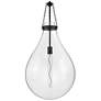 5_Hinkley Eloise 16" Wide Black Teardrop Pendant Light more views