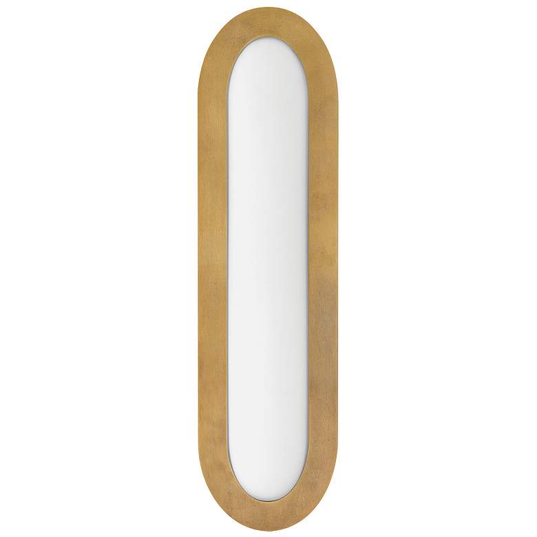 Image 1 Hinkley Emme 22" High Heritage Brass LED Wall Sconce