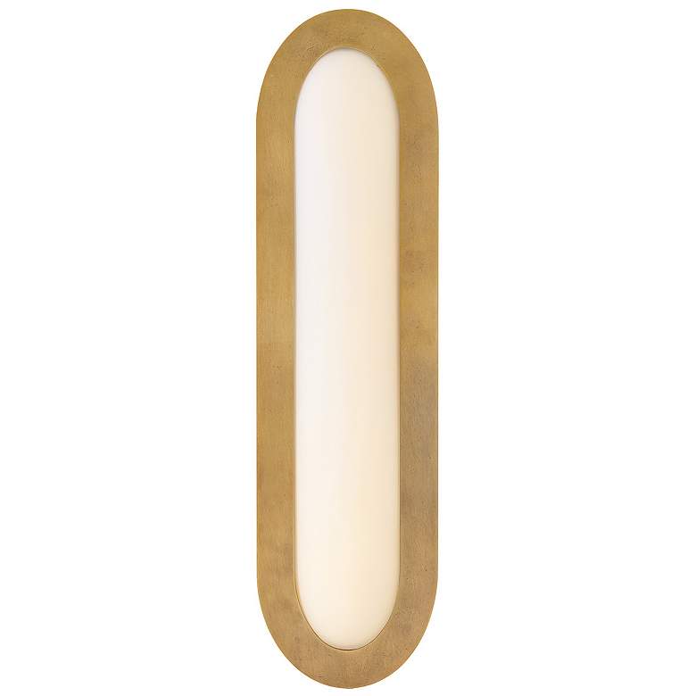 Image 6 Hinkley Emme 22" High Heritage Brass LED Wall Sconce more views