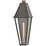 2_Hinkley Endsley 26" High Blackened Brass Outdoor Wall Light more views