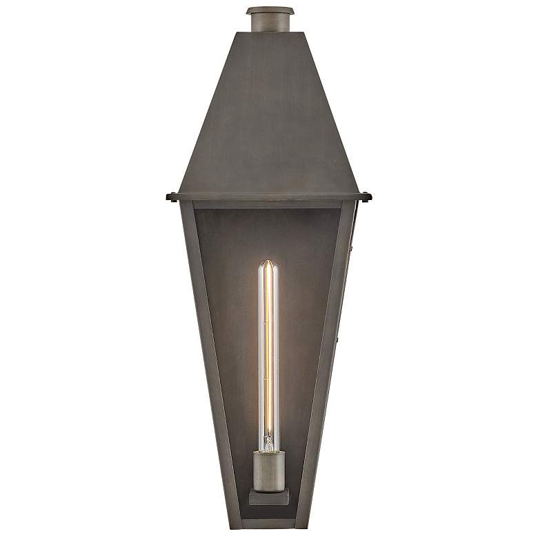 Image 6 Hinkley Endsley 26" High Blackened Brass Outdoor Wall Light more views