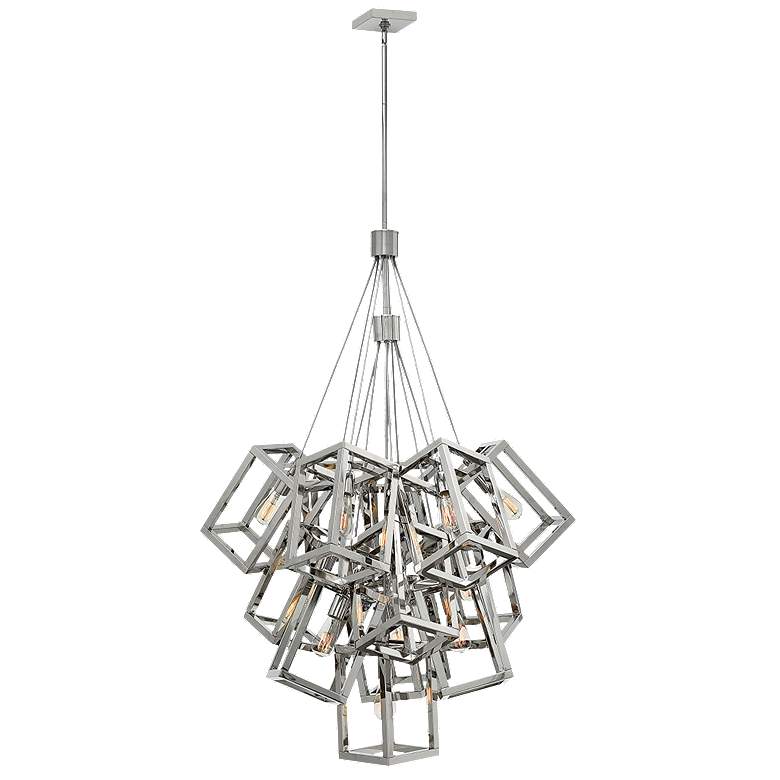 Image 1 Hinkley Ensemble 32" Wide Large Multi-Light Modern Hanging Pendant