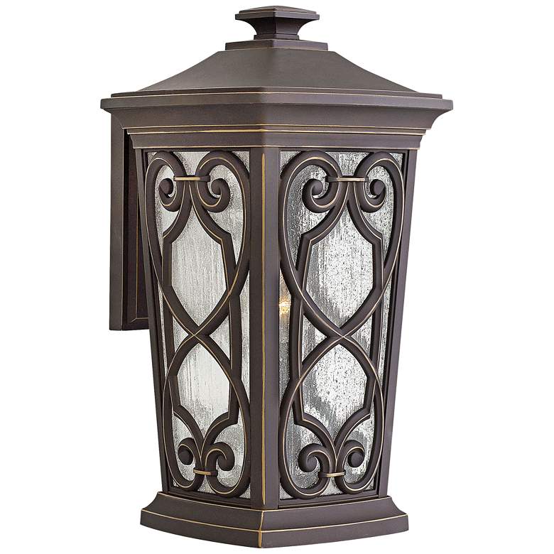 Image 1 Hinkley Enzo 18 3/4 inchH Oil Rubbed Bronze Outdoor Wall Light