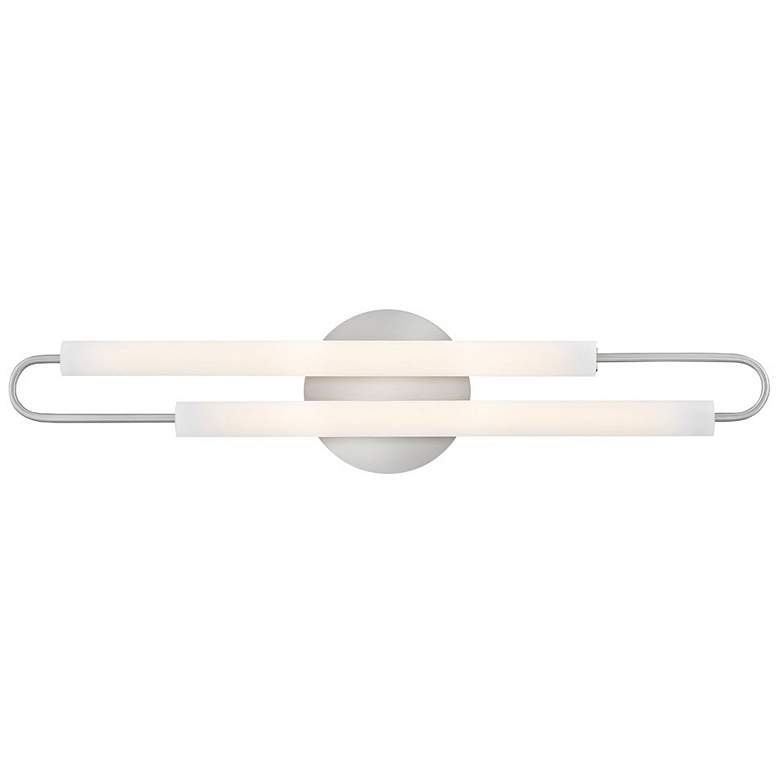 Image 7 Hinkley Eos 25" Wide Brushed Nickel ADA LED Bath Light more views