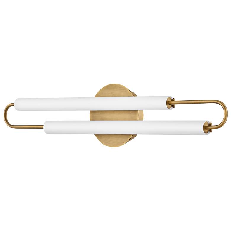 Image 4 Hinkley Eos 25" Wide Lacquered Brass LED Vanity Bath Light more views