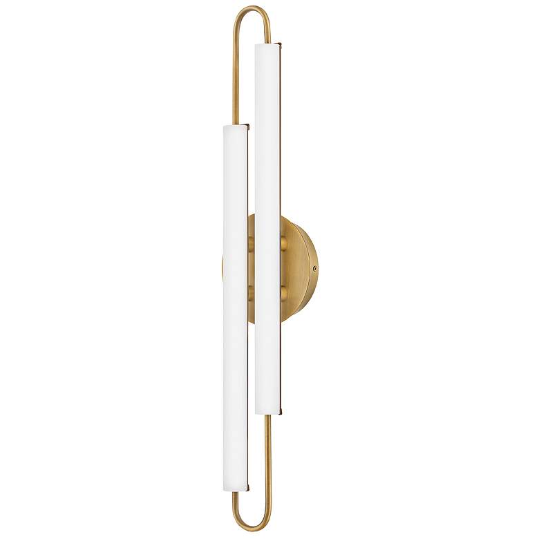 Image 6 Hinkley Eos 25" Wide Lacquered Brass LED Vanity Bath Light more views