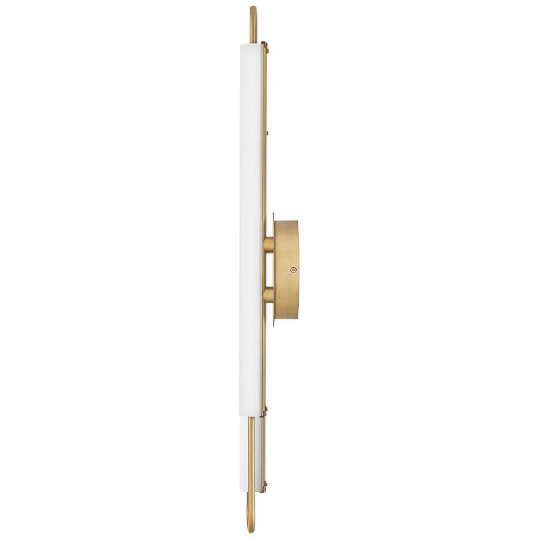 Image 7 Hinkley Eos 25" Wide Lacquered Brass LED Vanity Bath Light more views