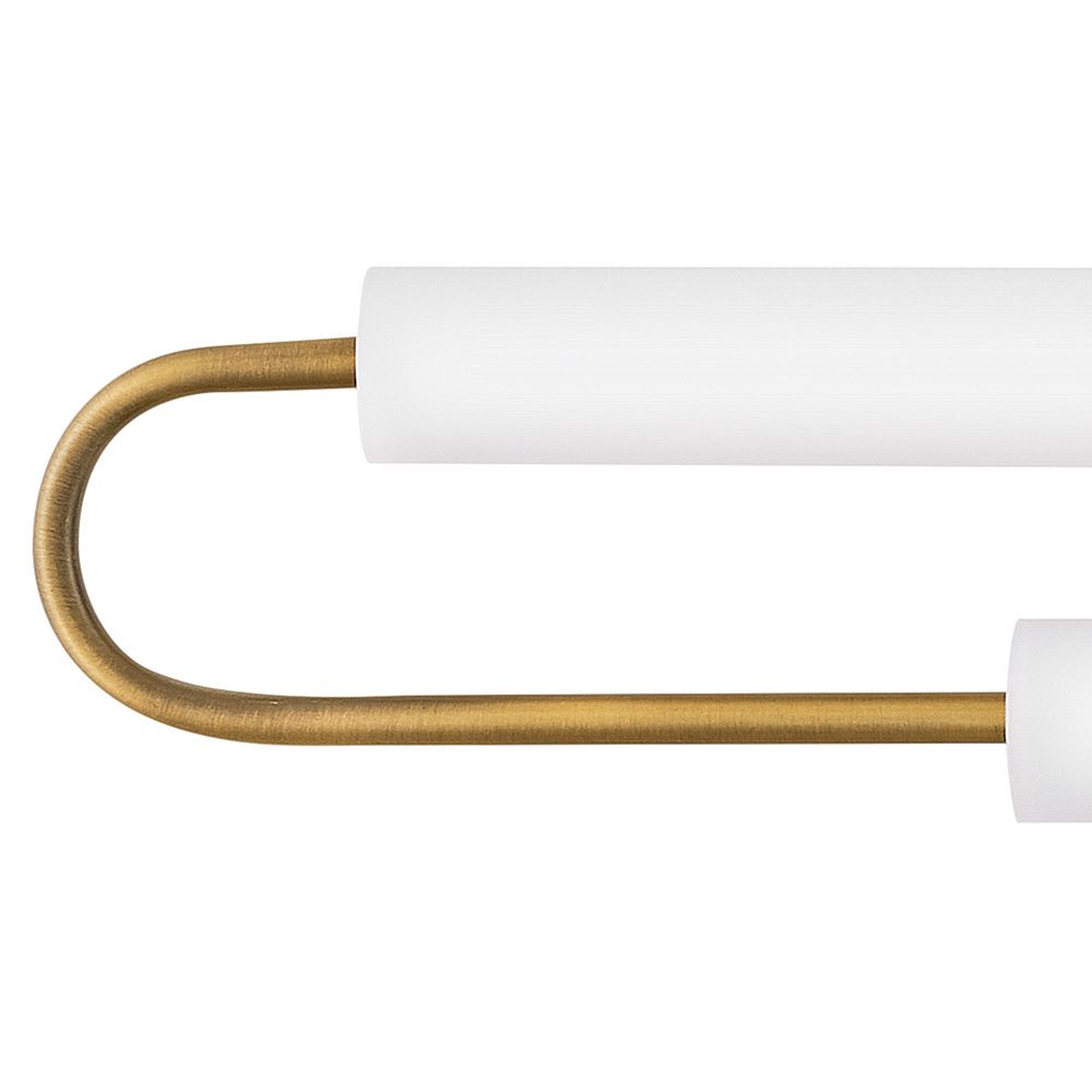 Hinkley Eos 25" Wide Lacquered Brass LED Vanity Bath Light