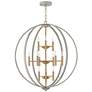 3_Hinkley Euclid 36" Wide Cement Gray 12-Light Chandelier more views