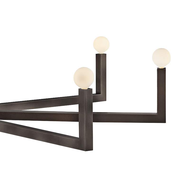 Image 2 Hinkley Ezra 50" Wide Black Oxide 8-Light Chandelier more views