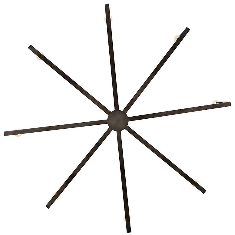 Image 3 Hinkley Ezra 50" Wide Black Oxide 8-Light Chandelier more views