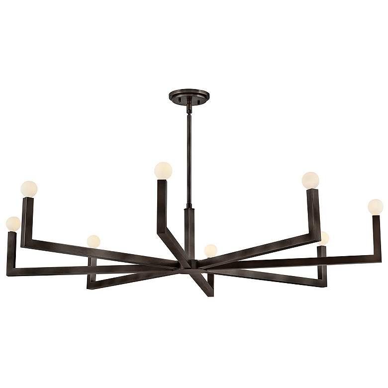 Image 7 Hinkley Ezra 50" Wide Black Oxide 8-Light Chandelier more views