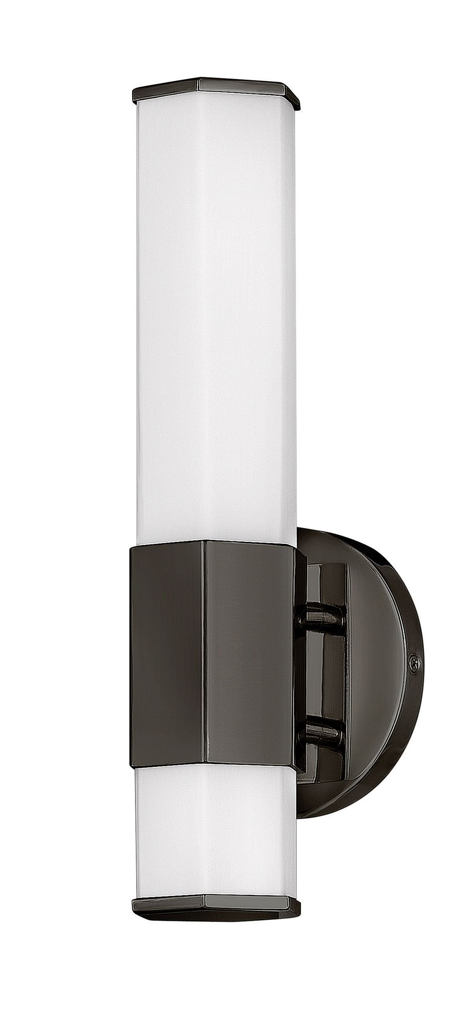 Image 2 Hinkley Facet 14" High Black Oxide LED Wall Sconce more views