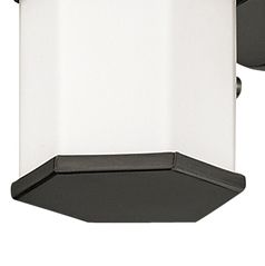 Image 7 Hinkley Facet 14" High Black Oxide LED Wall Sconce more views