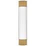 1_Hinkley Facet 23 3/4" High Heritage Brass LED Wall Sconce