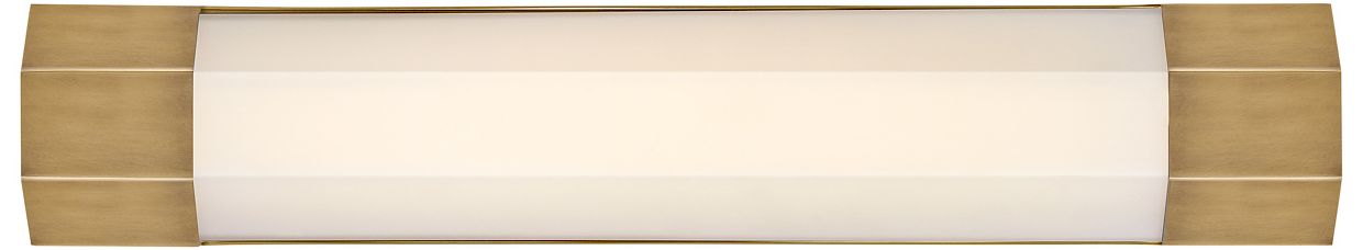 Hinkley Facet 23 3/4" High Heritage Brass LED Wall Sconce