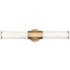 Hinkley Facet 26" Wide Heritage Brass LED Bath Light