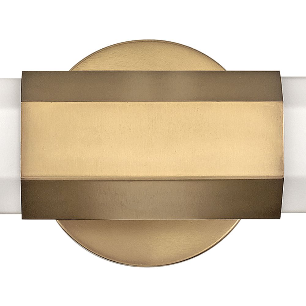 Hinkley Facet 26" Wide Heritage Brass LED Bath Light