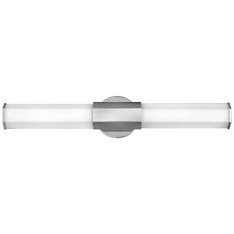 Image 2 Hinkley Facet 26" Wide Polished Nickel LED Vanity Bath Light more views