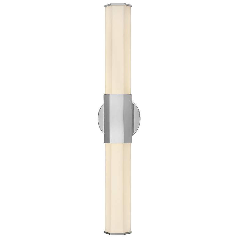 Image 5 Hinkley Facet 26" Wide Polished Nickel LED Vanity Bath Light more views