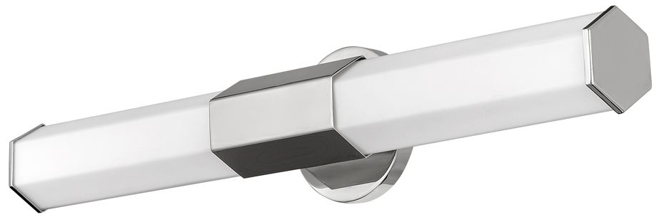 Hinkley Facet 26" Wide Polished Nickel LED Vanity Bath Light