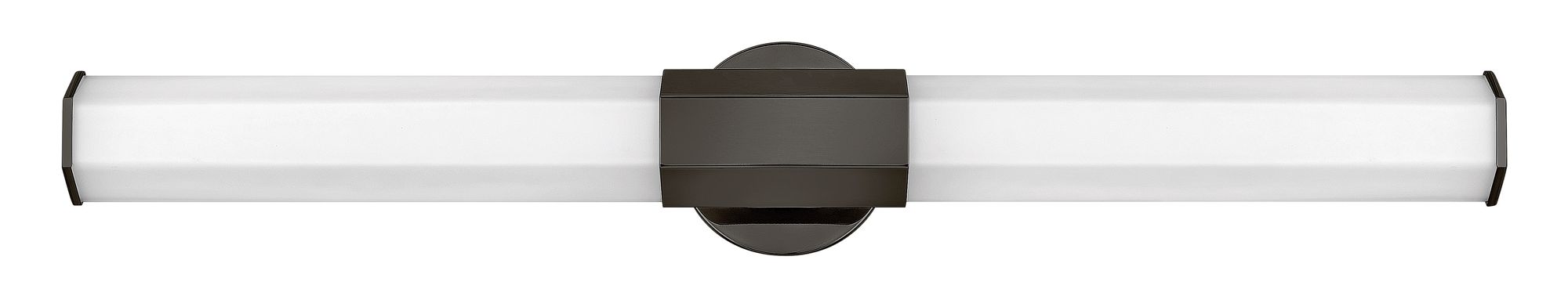 Image 2 Hinkley Facet 32" Wide Black Oxide LED Bath Light more views