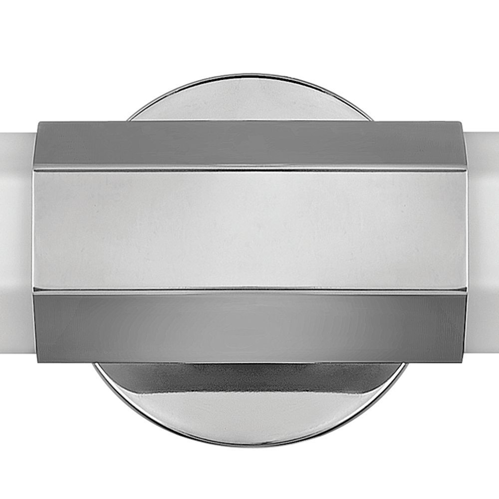 Hinkley Facet 32"W Polished Nickel 2-Light LED Bath Light