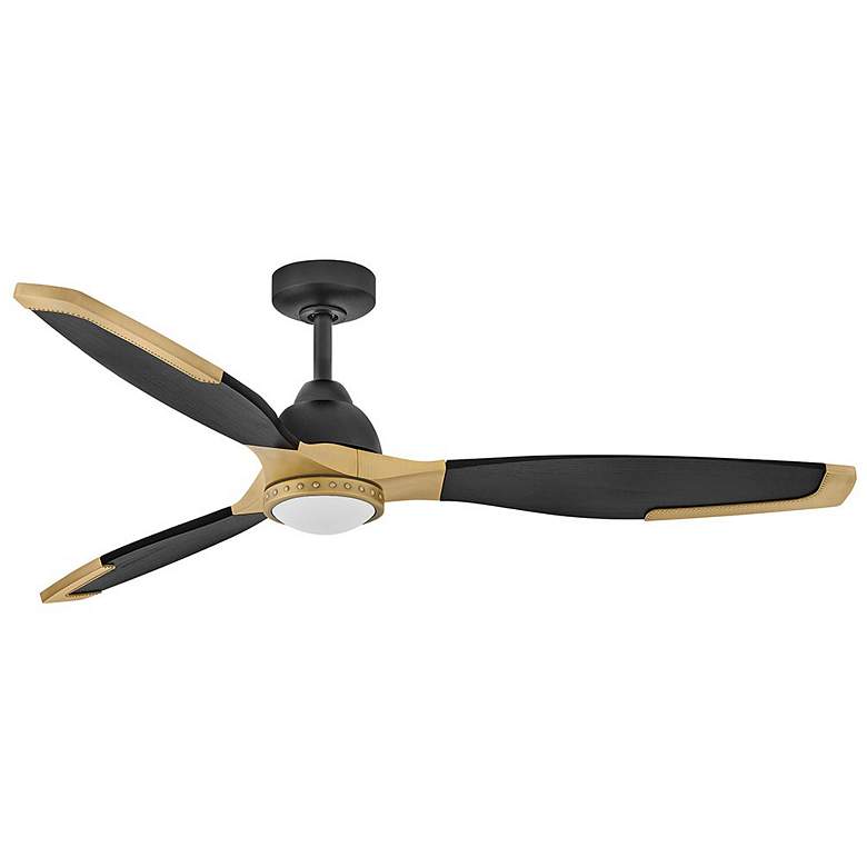 Image 1 Hinkley Fan Aileron 60" LED Smart Fan Matte Black