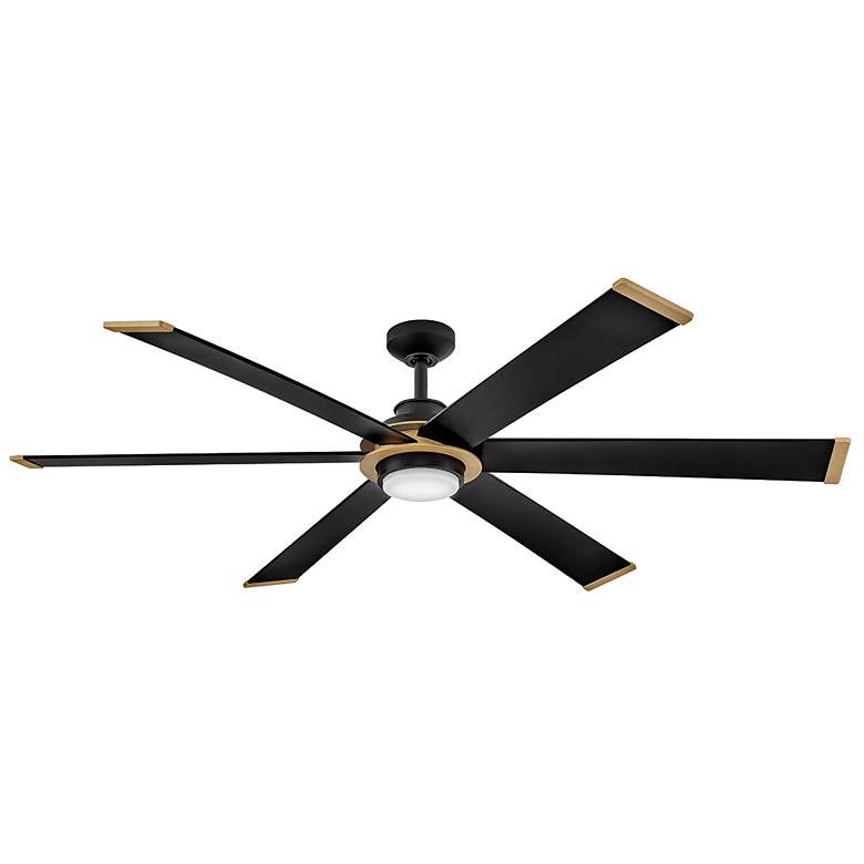 Image 1 Hinkley Fan Andros 64" LED Smart Fan Matte Black