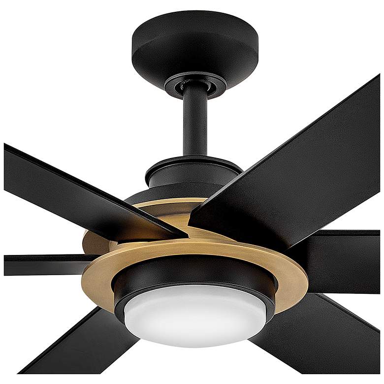 Image 3 Hinkley Fan Andros 64" LED Smart Fan Matte Black more views