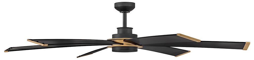 Hinkley Fan Andros 64" LED Smart Fan Matte Black