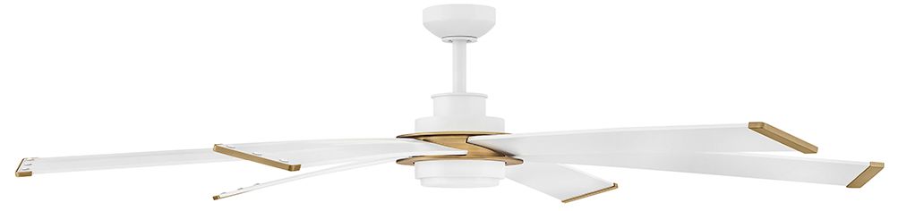 Hinkley Fan Andros 64" LED Smart Fan Matte White