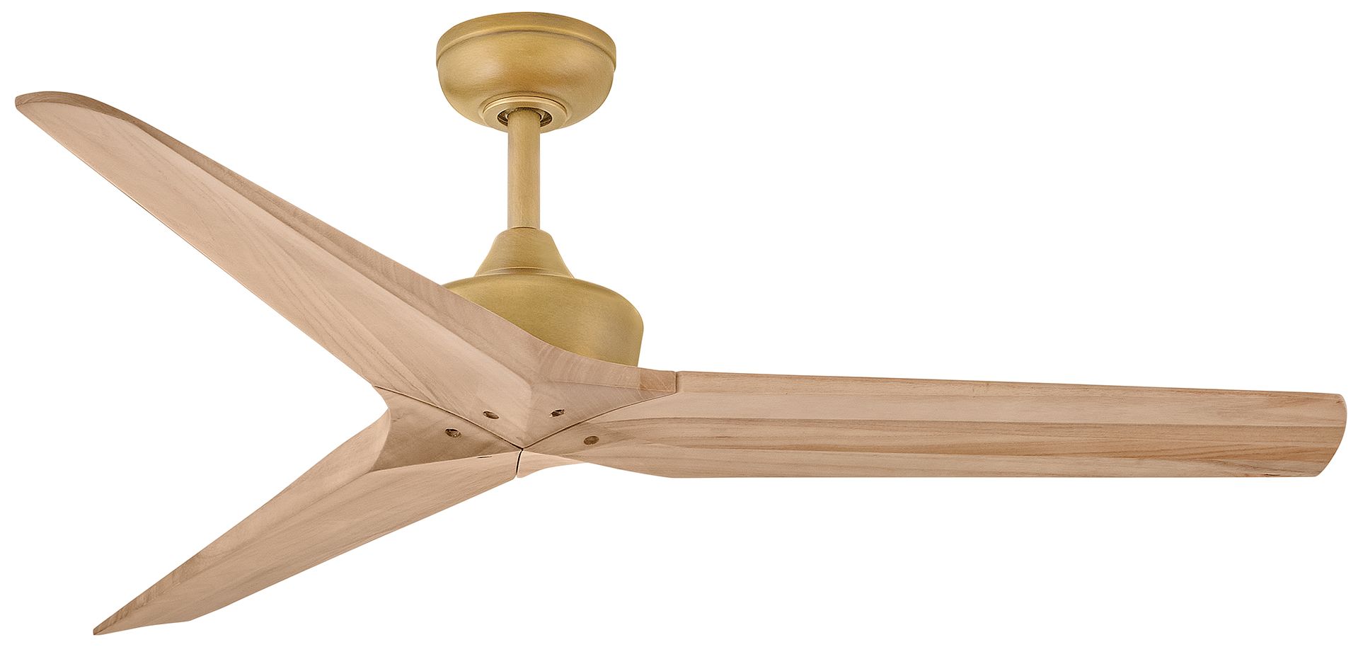 Hinkley Fan Chisel 52" Smart Fan Heritage Brass