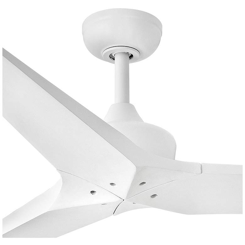 Image 2 Hinkley Fan Chisel 60" Smart Fan Matte White more views