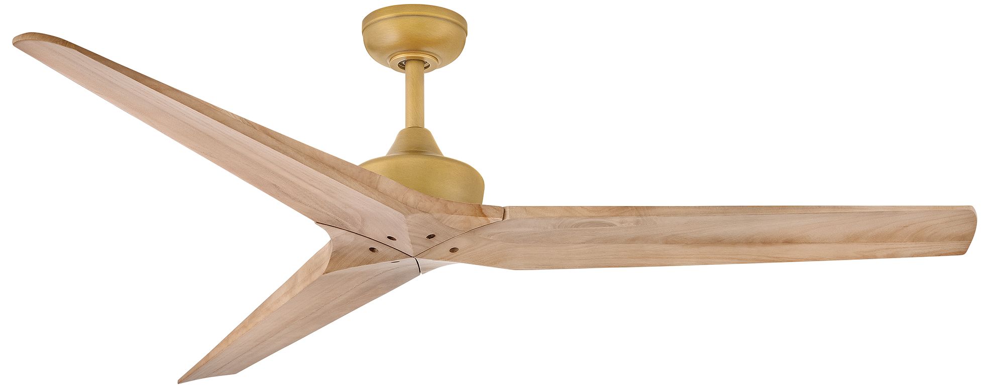 Hinkley Fan Chisel 60" Smart Fan Heritage Brass