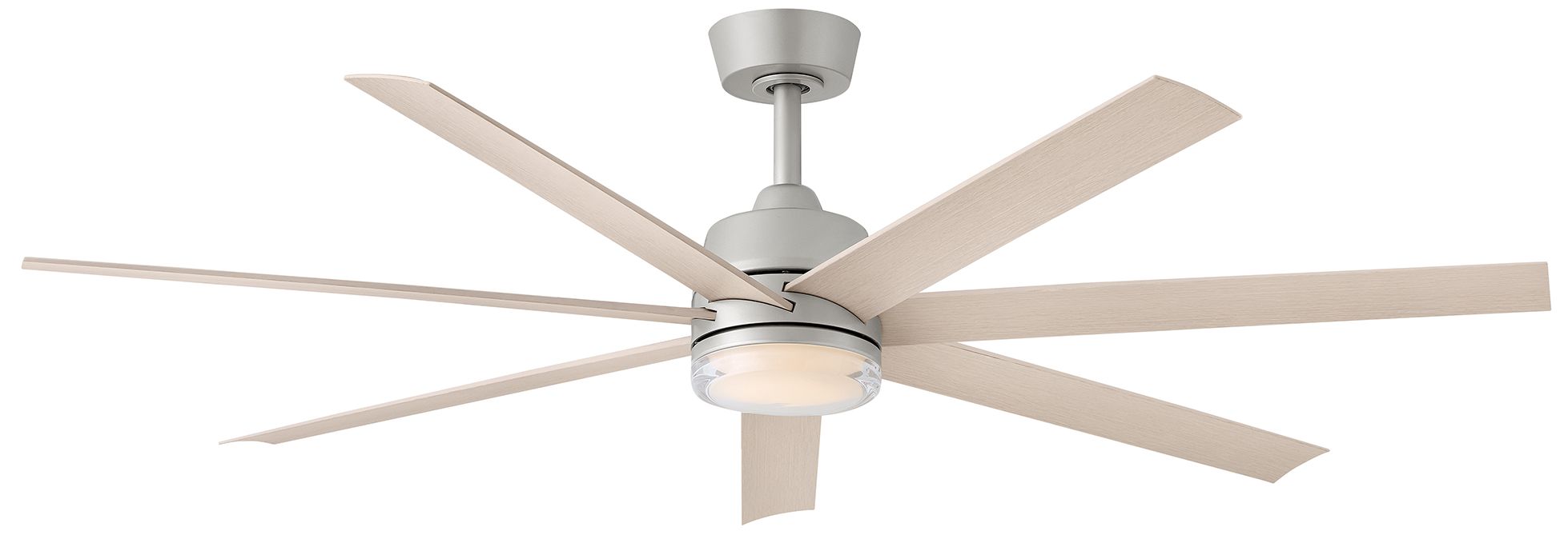 Hinkley Fan Current 56" LED Smart Fan Brushed Nickel