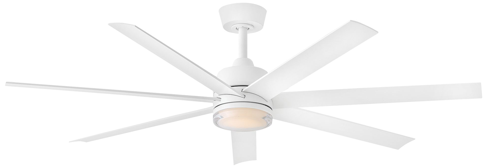 Hinkley Fan Current 56" LED Smart Fan Matte White