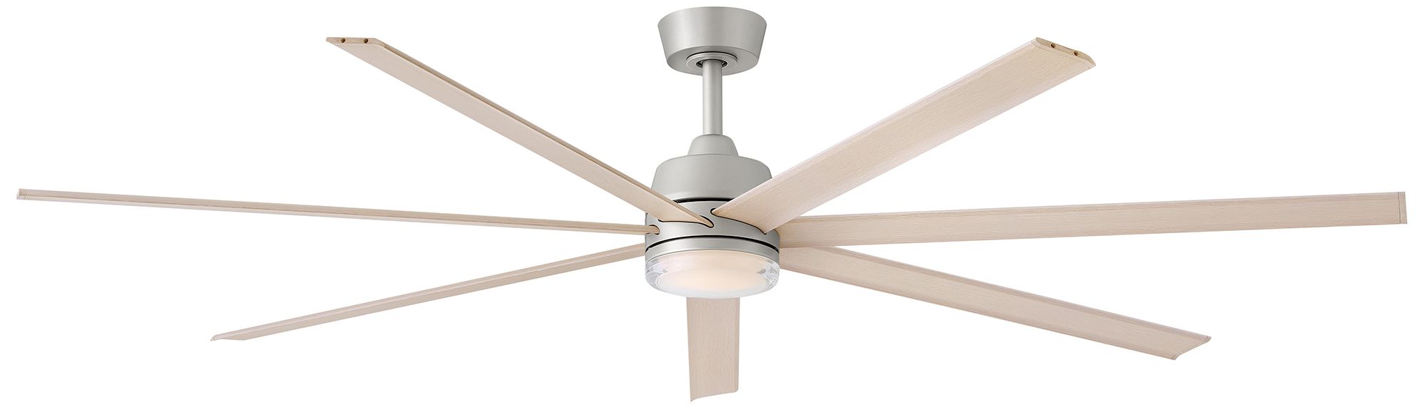 Hinkley Fan Current 72" LED Smart Fan Brushed Nickel