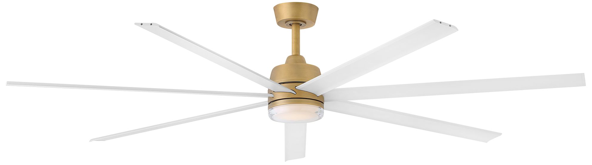 Hinkley Fan Current 72" LED Smart Fan Heritage Brass